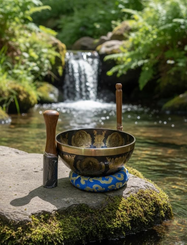Pancha Buddha Singing Bowl 8 Inch Tibetan Meditation Sound Healing Bowl 1
